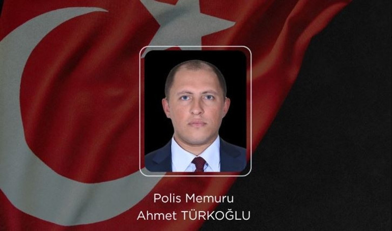 Siyasilerden şehit polis Türkoğlu için taziye mesajı