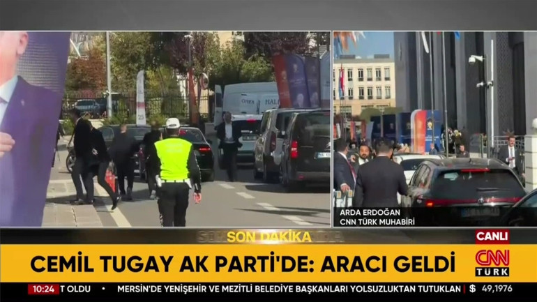 Son dakika... İzmir Büyükşehir Belediye Başkanı Cemil Tugay AK Partide Cemil Tugaydan ilk açıklama