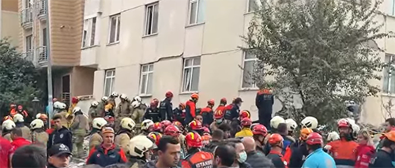 Son dakika... Maltepede 7 katlı binada çökme: Arama kurtarma çalışmaları sürüyor