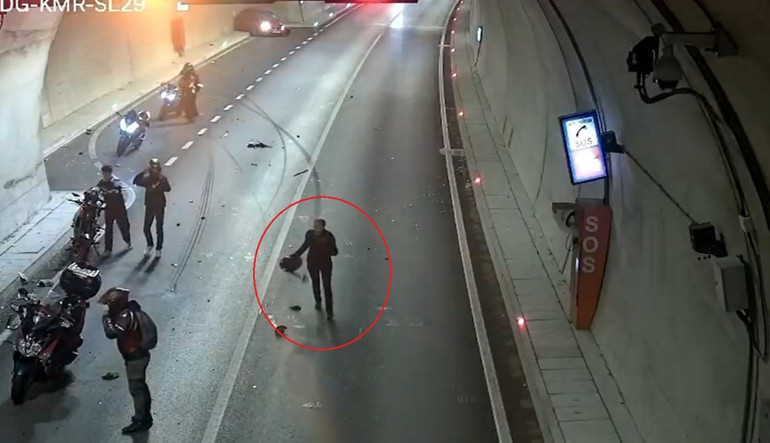 Bursa’daki tünel kazasından yürek yakan detay: Arkadan gelen eşi kazaya böyle tanık oldu