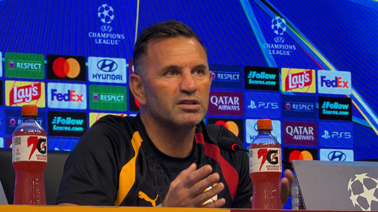 Okan Buruk: Herkese göre favori Barcelona ama bizim hedefimiz her zaman olduğu gibi kazanmak