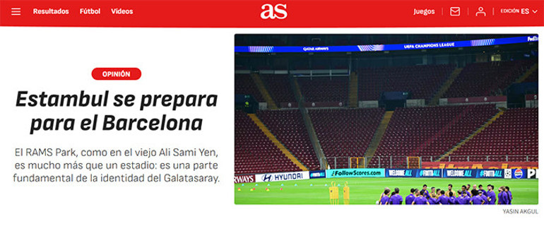 Barcelona maçı öncesi İspanyada gündem Galatasaray Cehenneme hazır mısınız Barçanın ilk büyük Avrupa mücadelesi