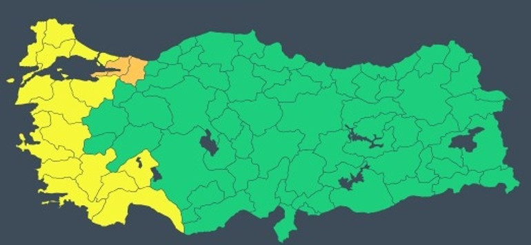 Meteoroloji saat verdi: Sağanak yağış ve fırtına etkili olacak | Günlerce sürecek: İstanbul dahil birçok ile sarı ve turuncu yağış alarmı