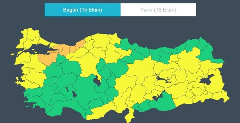 Sağanak yağış vurdu: Çok kuvvetli ve şiddetli yağış geliyor | Uyarılar peş peşe geldi: İstanbul dahil 48 ilde yağış ve fırtına alarmı
