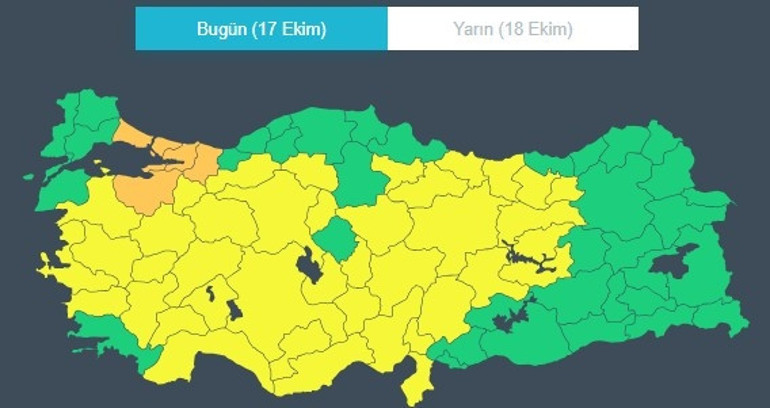 Tehlike geçmedi: Sağanak yağış geri geliyor Sel felaketinin ardından uyarılar peş peşe geldi | Meteoroloji saat verdi: İstanbul dahil 45 ilde alarm