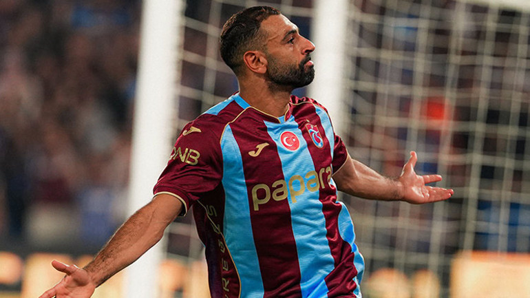 Trabzonsporun yıldızı Mohamed Salah, Haalandı yakaladı