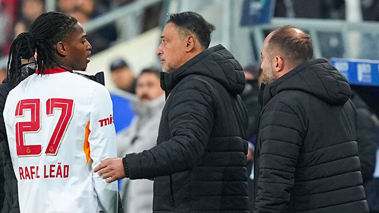 Galatasarayda derbi öncesi Leao alarmı 16 dakika sonra oyundan çıktı