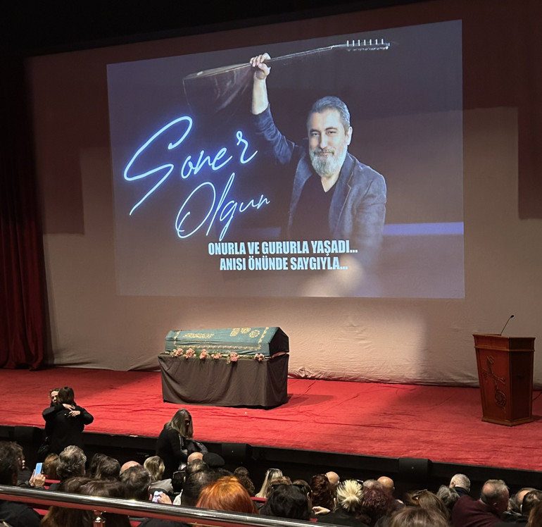 Usta sanatçı Soner Olguna veda...