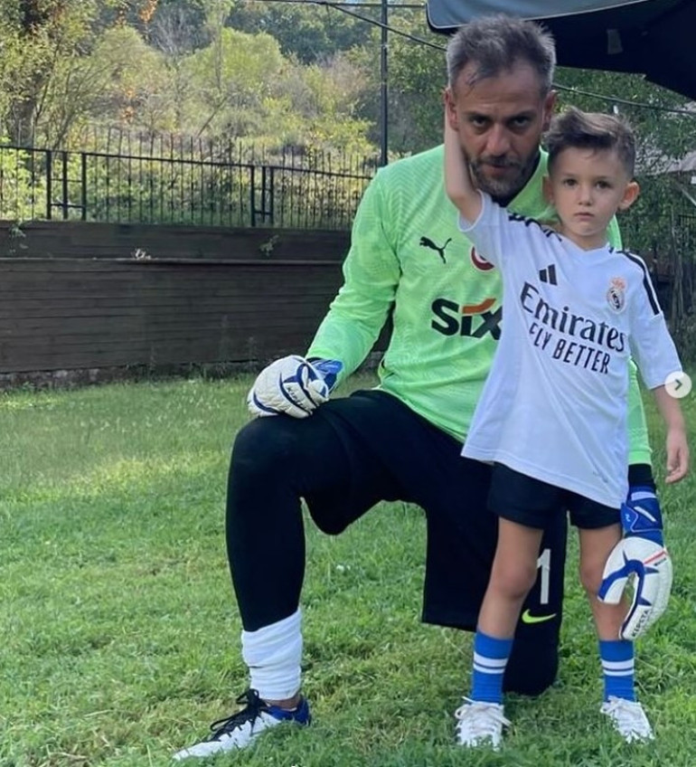 Erkan Kolçak Köstendil: Oğlum da benim gibi futbol aşığı