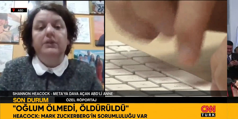 16 yaşındaki oğlunu kaybeden anneden Meta için vahim iddia: Yapay zeka kullandılar, çocuğumuzu 20 dakika içinde kaybettik