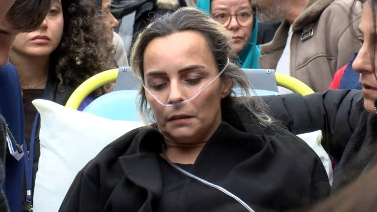Cenazesi 11 gün bekletildi: 5 yaşındaki Gülceye gözyaşları içinde veda Acılı anne ambulansla getirildi