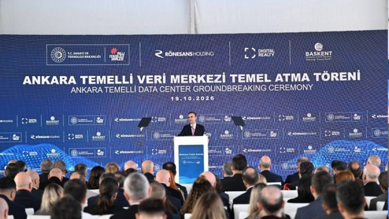 Ankara Temelli’ye 4,1 milyar dolarlık veri merkezi... Bakan Kacır: 2012’den bu yana 42 milyar liralık veri merkezi yatırımının önünü açtık