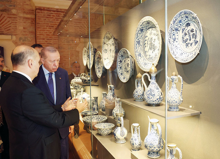 Cumhurbaşkanı Erdoğan: Müzeler bölgesi şahane oldu