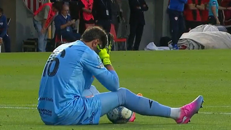 Muslera korkuttu Maçta fenalaştı