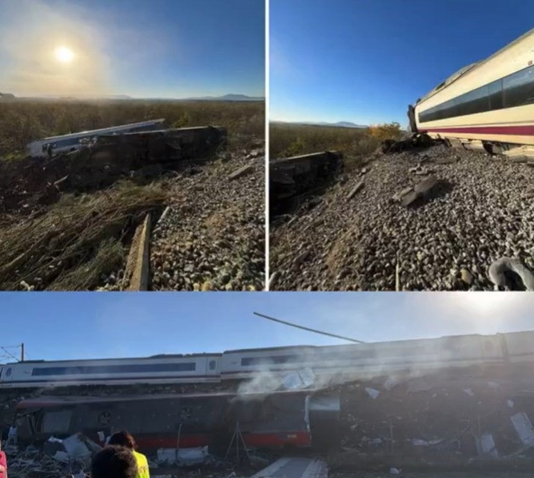 Son dakika... İspanyada tren kazası: 46 ölü, 150 yaralı