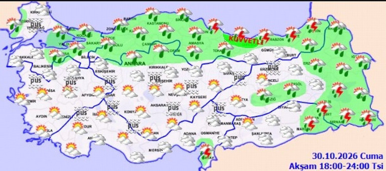 Kuvvetli sağanak geliyor Tarih verildi: Günlerce sürecek | İstanbul dahil birçok kentte yağış bekleniyor