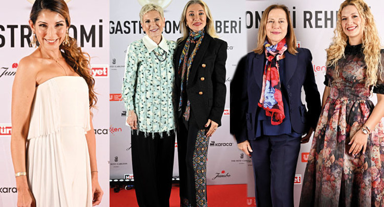 Gastronomi dünyasının yıldızları kırmızı halıda