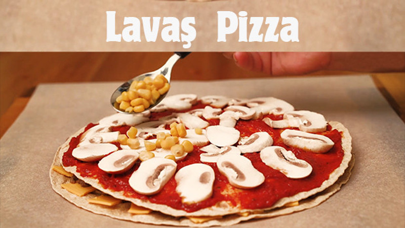 Lavaş ekmeğinden pizza nasıl yapılır? - Lezizz