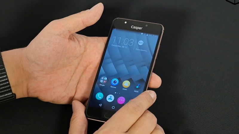 İşte Casper'ın yeni telefonu...