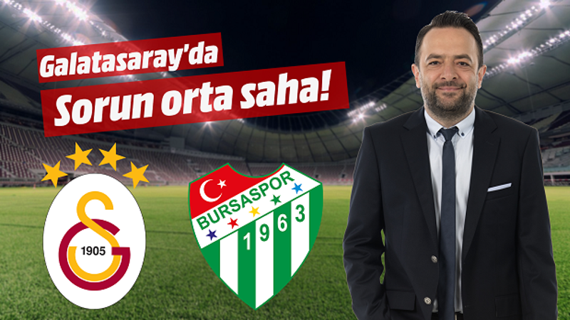 Galatasaray'ın Esas Sorunu Orta Sahada!