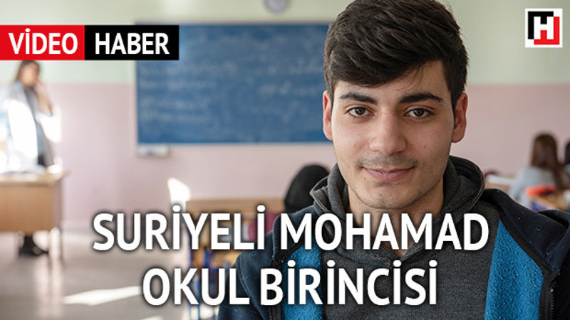 Suriyeli Mohamad okul birincisi