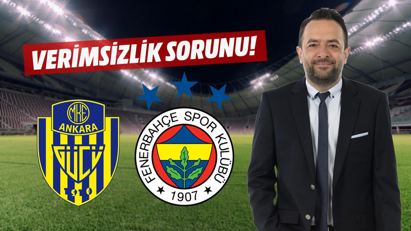 Ankaragücü'nün verimsizlik sorunu