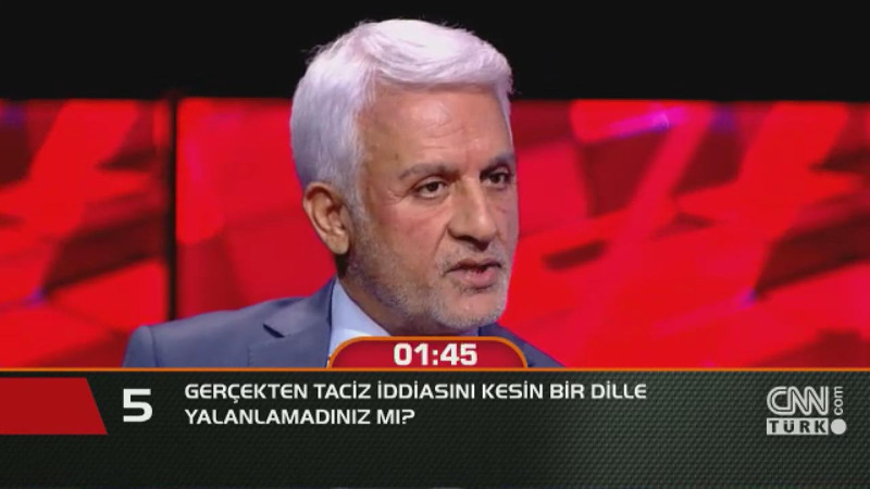 Gerçekten taciz iddiasını kesin bir dille yalanlamadınız mı?