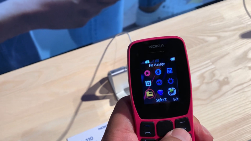 Nokia'dan neredeyse sudan ucuz telefon: Nokia 110