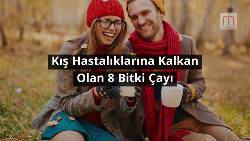 Kış hastalıklarına kalkan olan 8 bitki çayı