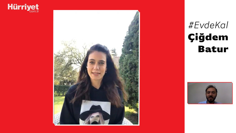 Çiğdem Batur: Karantinada olduğum için çok mutluyum | Evde günleri nasıl geçiyor?