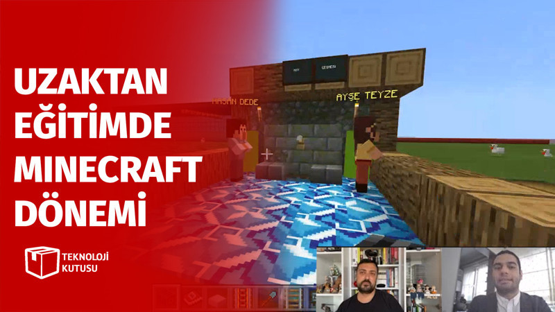 Uzaktan eğitimde Minecraft dönemi