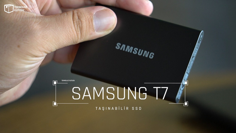 Samsung Portable T7 incelemesi 