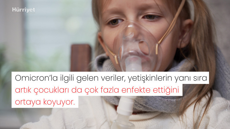 Omicron çocukları çok fazla etkiliyor 