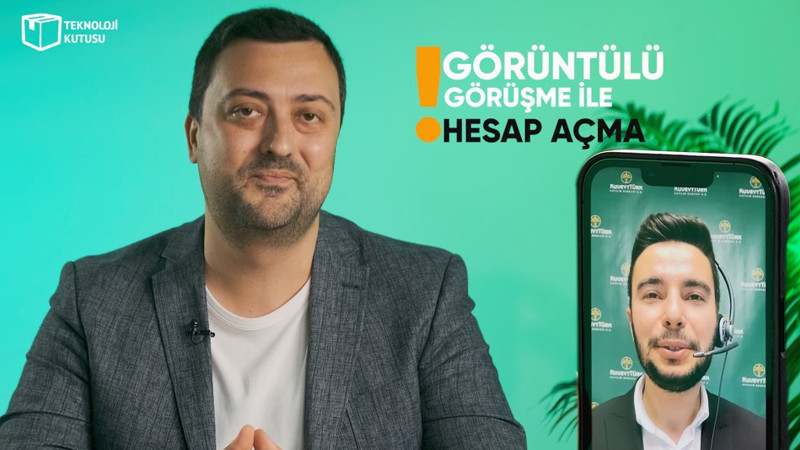 Kuveyt Türk Mobil ile oturduğunuz yerden müşteri olmak çok kolay