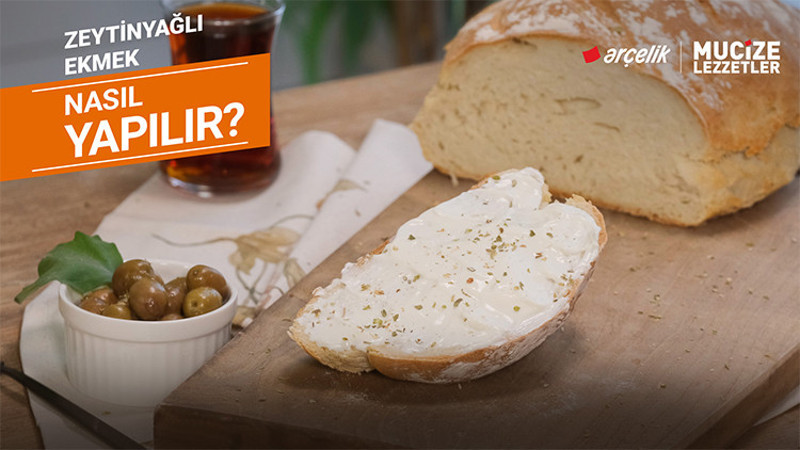 Zeytinyağlı ekmek nasıl yapılır? | Mucize Lezzetler
