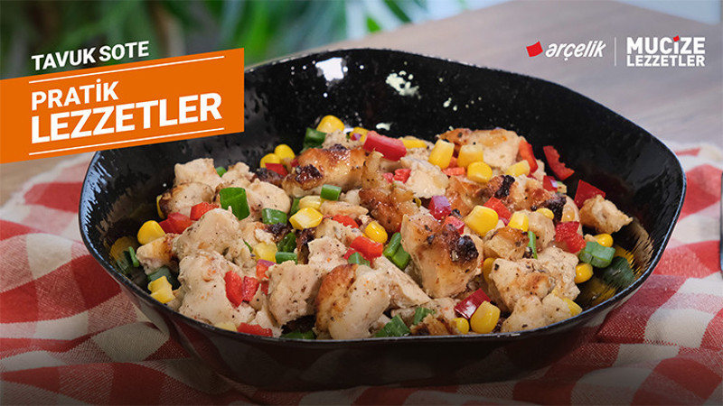 Tavuk sote tarifi | Mucize Lezzetler