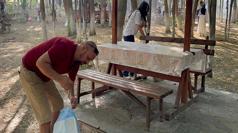 Kent ormanında kampanya: Çöpünü topla, giriş ve hizmet ücreti ödeme