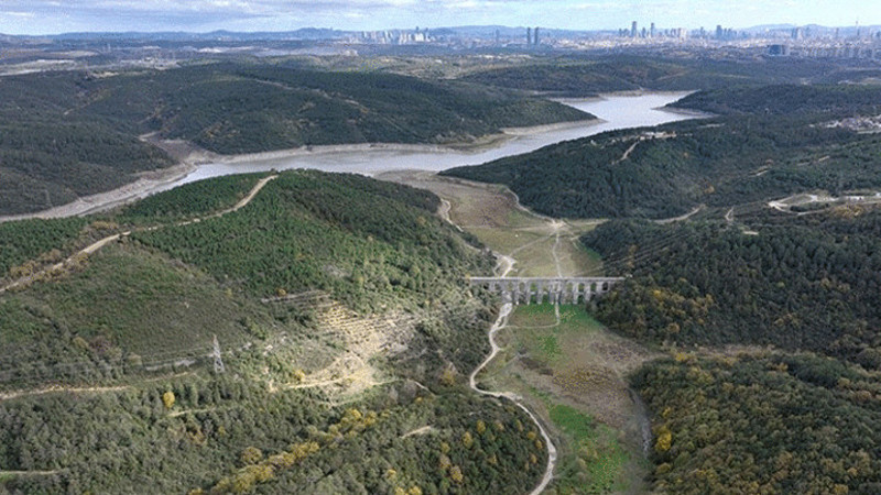İstanbul barajlarında son durum! Doluluk oranı yüzde 48,3'e düştü