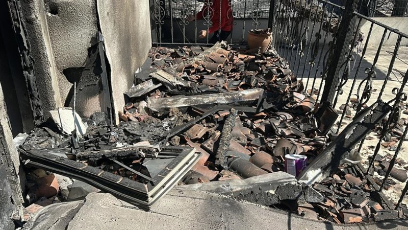 Çanakkale’deki orman yangınında mağdur olanlar yaşadıkları anlattı