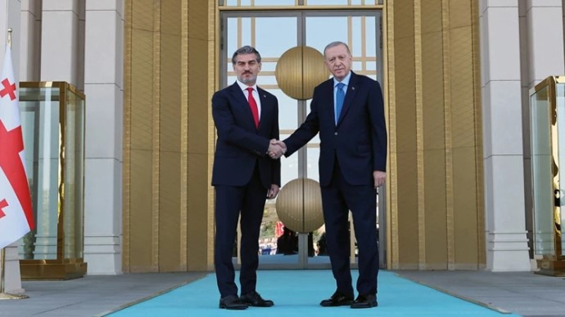 Cumhurbaşkanı Erdoğan, Gürcistan Cumhurbaşkanı Kavelashvili basın toplantında açıklamalarda bulundu