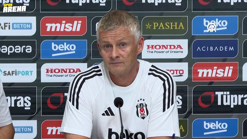 Beşiktaş Teknik Direktörü Solskjaer'dan St. Patrick's maçı öncesi açıklamalar! 'Formayı hak edenler giyiyor'