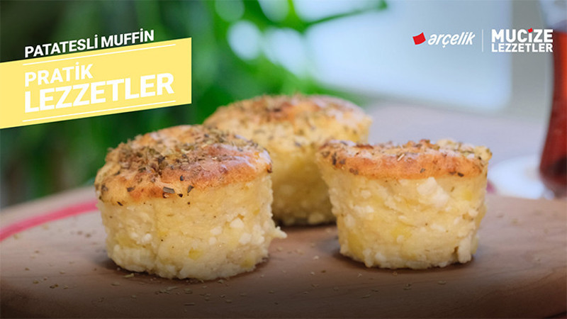Patates muffin tarifi | Mucize Lezzetler