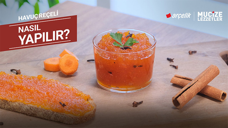 Havuç reçeli nasıl yapılır? | Mucize Lezzetler