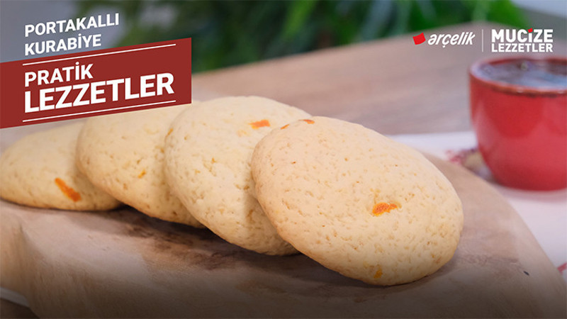 Portakallı kurabiye tarifi | Mucize Lezzetler