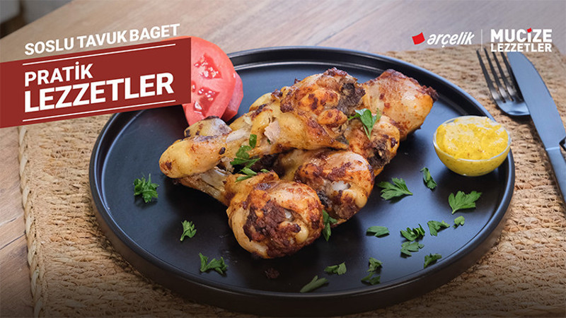 Soslu tavuk baget tarifi | Mucize Lezzetler