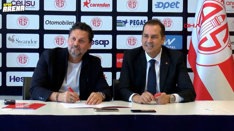 Antalyaspor'da Erol Bulut dönemi resmen başladı!