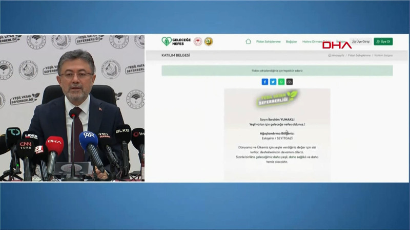 Bakan Yumaklı: Yanan alanlar hiçbir şekilde imara açılamaz