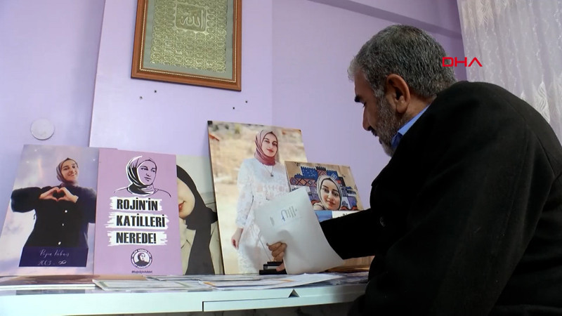 Rojin’in babası: Atletindeki kanın başka bir kadına ait olduğu söylendi