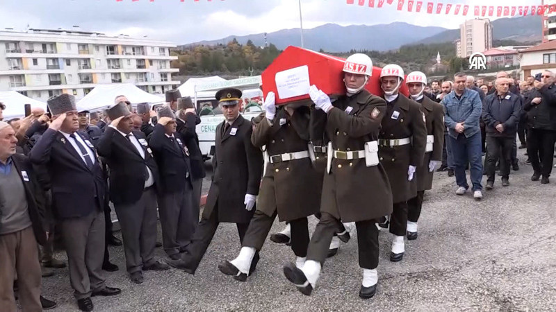 Şehit Nuri Özcan son yolculuğuna uğurlandı