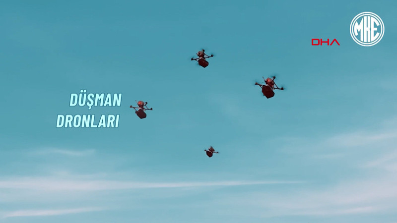 MKE'nin ürettiği, dron saldırılarına yönelik savunma sistemi 'Tolga' test atışlarını yaptı